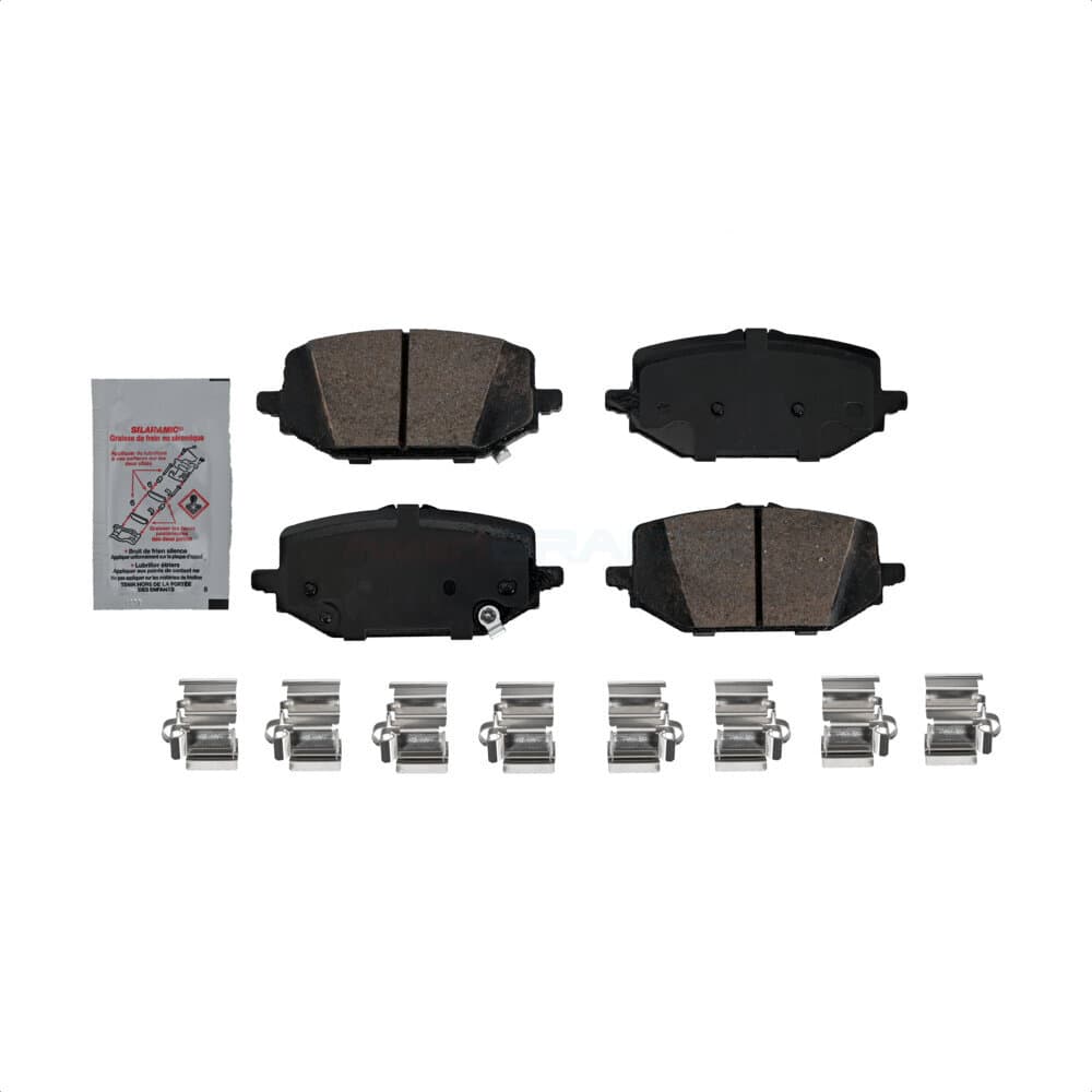 AmeriBRAKES - NWF-PRC2397 - Rear Disc Brake Pad image 1