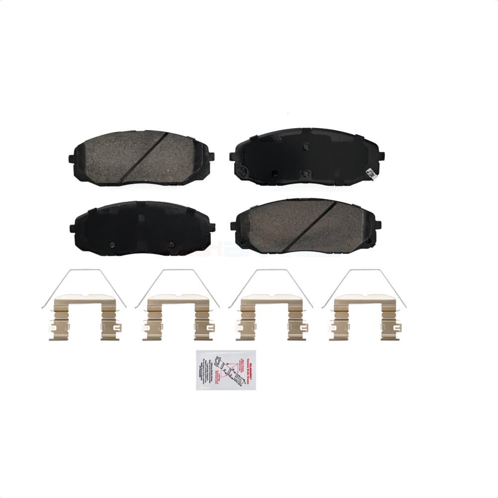 AmeriBRAKES - NWF-PRC2408 - Front Disc Brake Pad image 1