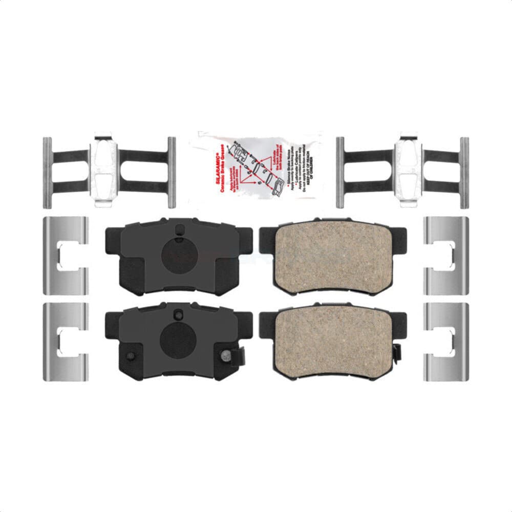 AmeriBRAKES - NWF-PRC365 - Rear Disc Brake Pad image 1