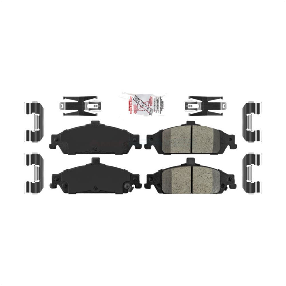 AmeriBRAKES - NWF-PRC727 - Front Disc Brake Pad image 1
