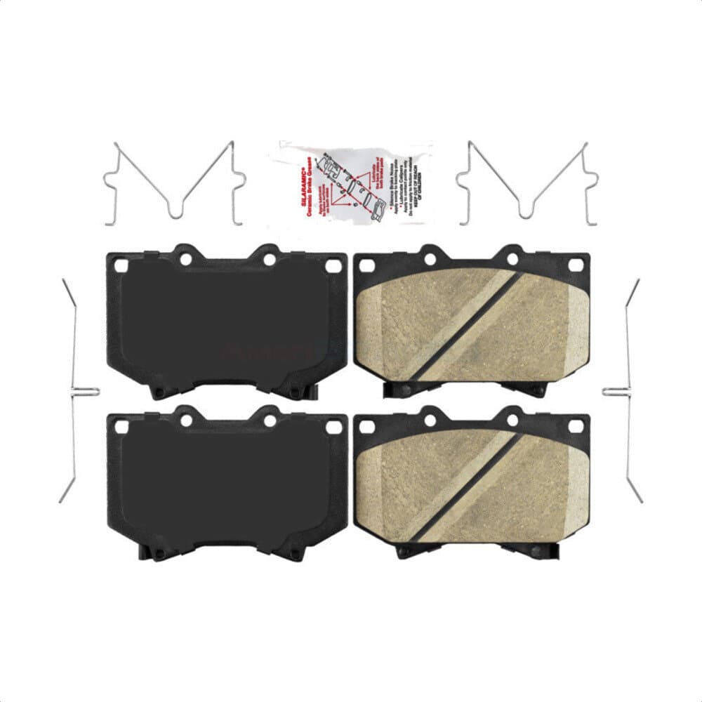 AmeriBRAKES - NWF-PRC812 - Front Disc Brake Pad image 1