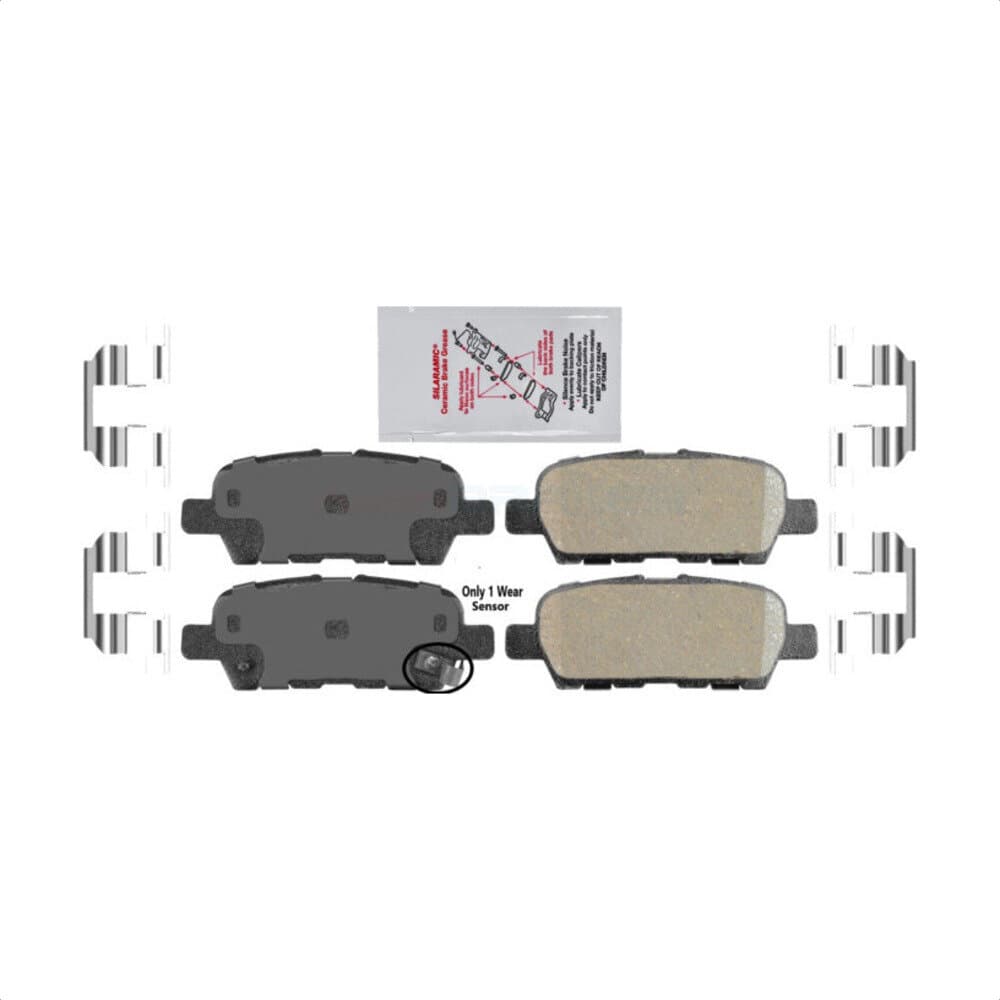 AmeriBRAKES - NWF-PRC905 - Rear Disc Brake Pad image 1