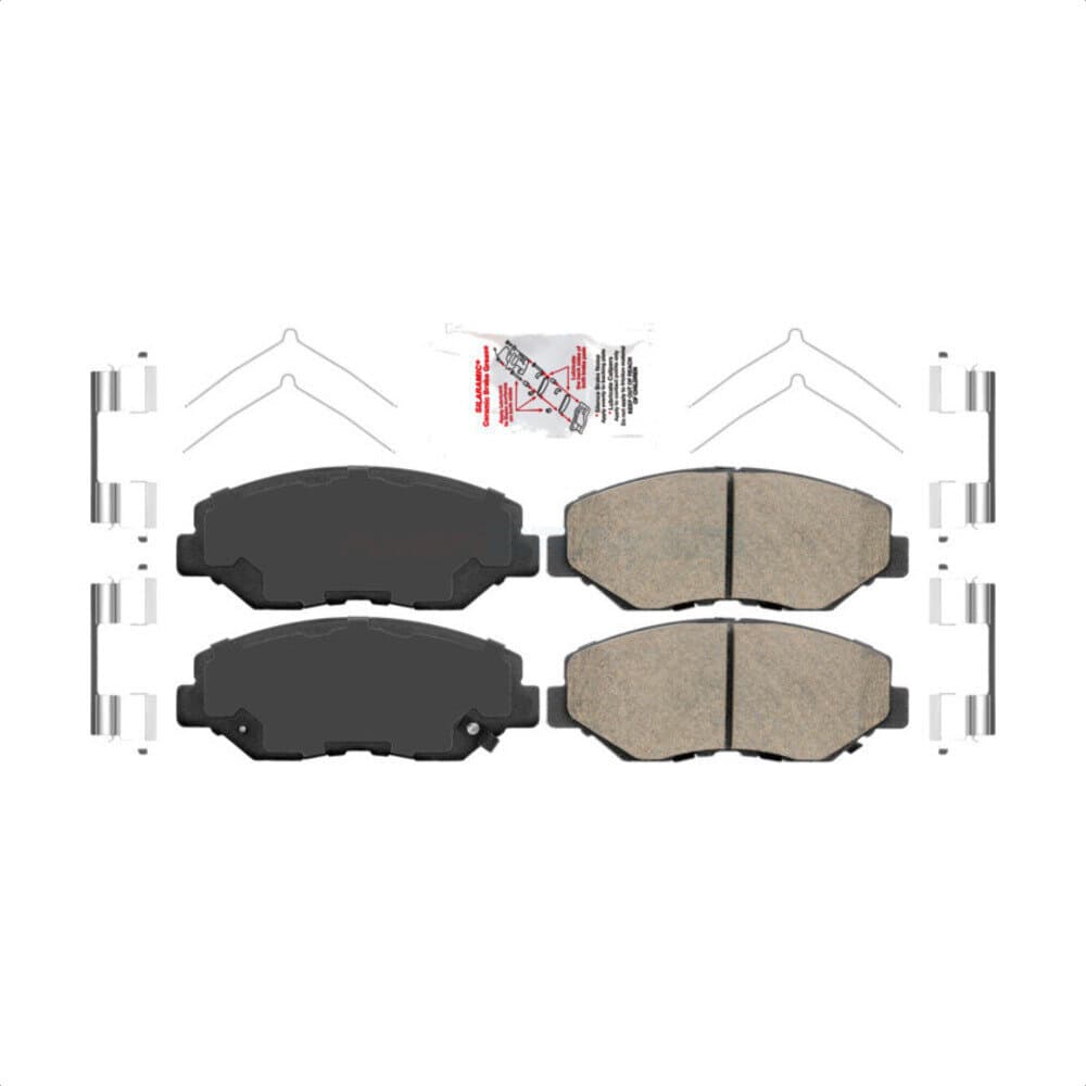 AmeriBRAKES - NWF-PRC914 - Front Disc Brake Pad image 1