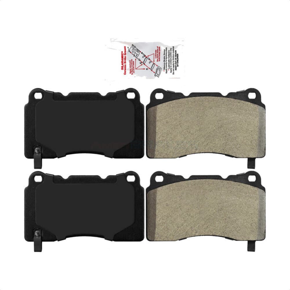 AmeriBRAKES - NWF-PRM1050 - Front Disc Brake Pad image 1