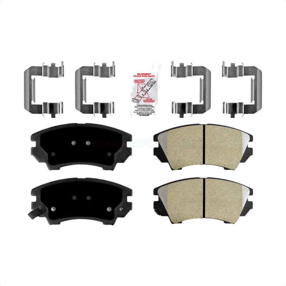 AmeriBRAKES - NWF-PRM1404 - Front Disc Brake Pad image 1