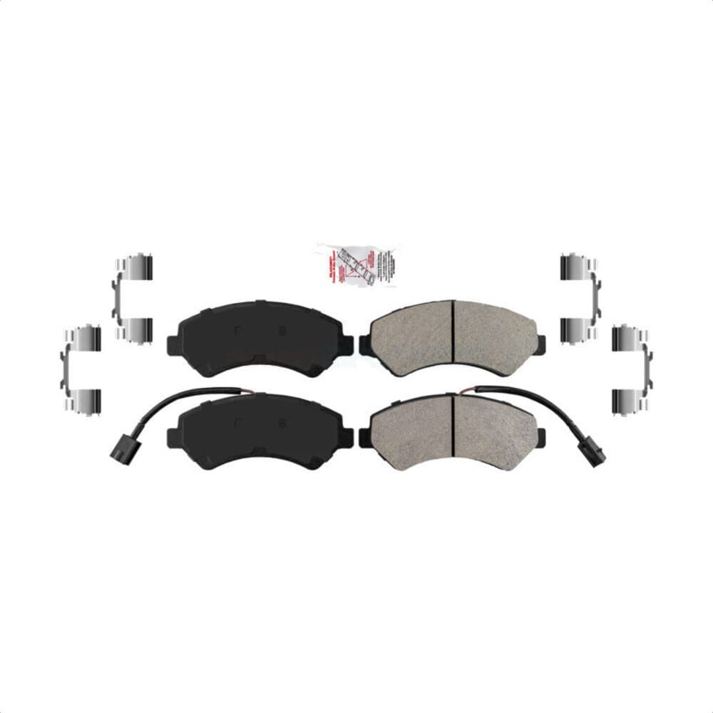 AmeriBRAKES - NWF-PRM1540A - Front Disc Brake Pad image 1