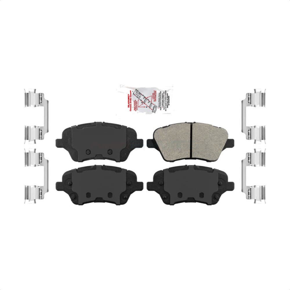 AmeriBRAKES - NWF-PRM1730 - Front Disc Brake Pad image 1