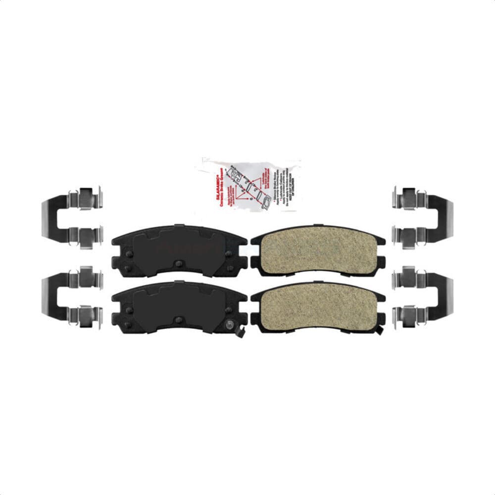 AmeriBRAKES - NWF-PRM508 - Rear Disc Brake Pad image 1