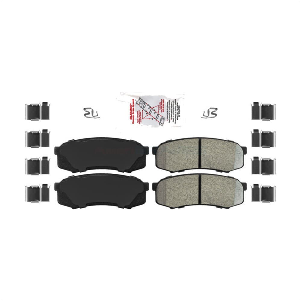AmeriBRAKES - NWF-PRM606 - Rear Disc Brake Pad image 1