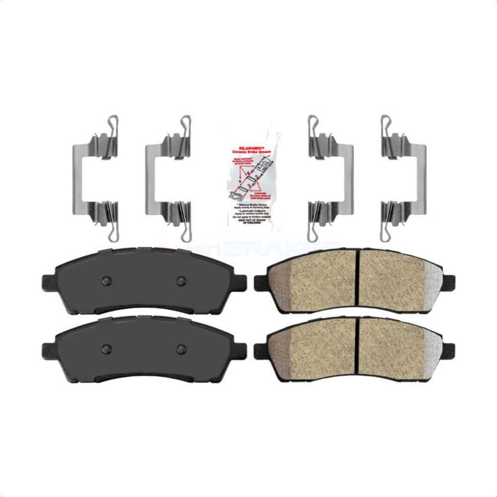 AmeriBRAKES - NWF-PRM757 - Rear Disc Brake Pad image 1