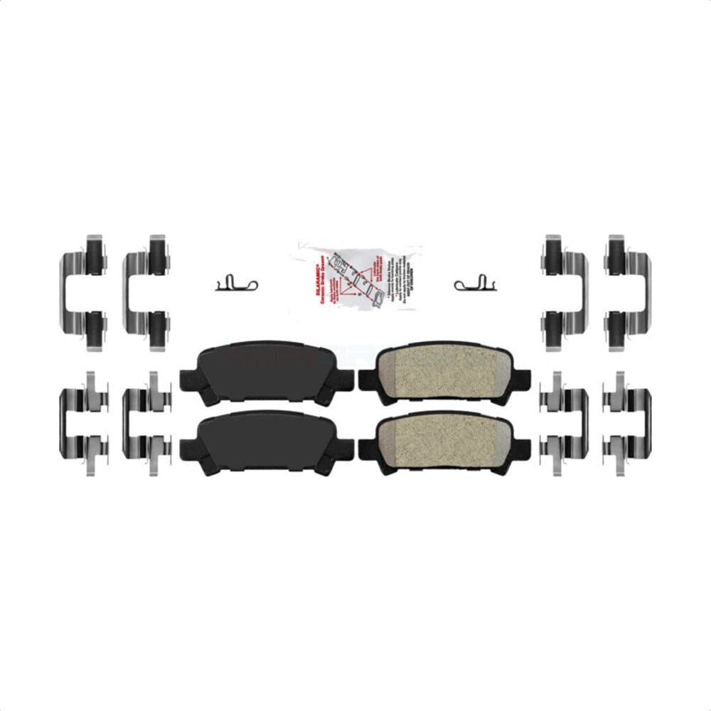 AmeriBRAKES - NWF-PRM770 - Rear Disc Brake Pad image 1