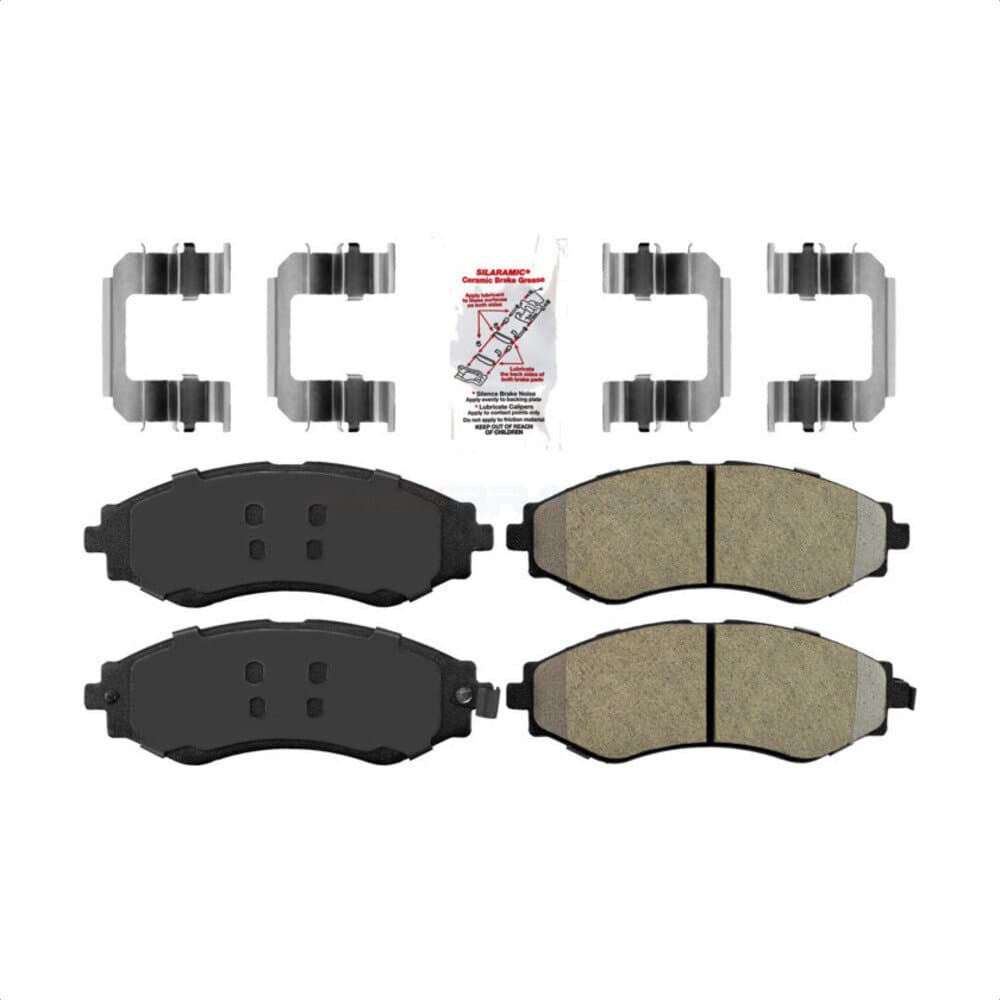 AmeriBRAKES - NWF-PRM797 - Front Disc Brake Pad image 1