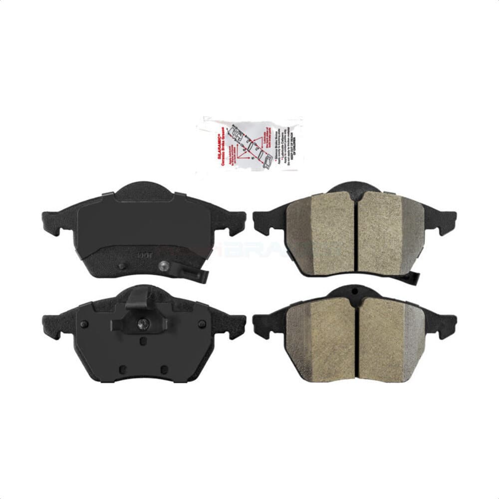 AmeriBRAKES - NWF-PRM800 - Front Disc Brake Pad image 1
