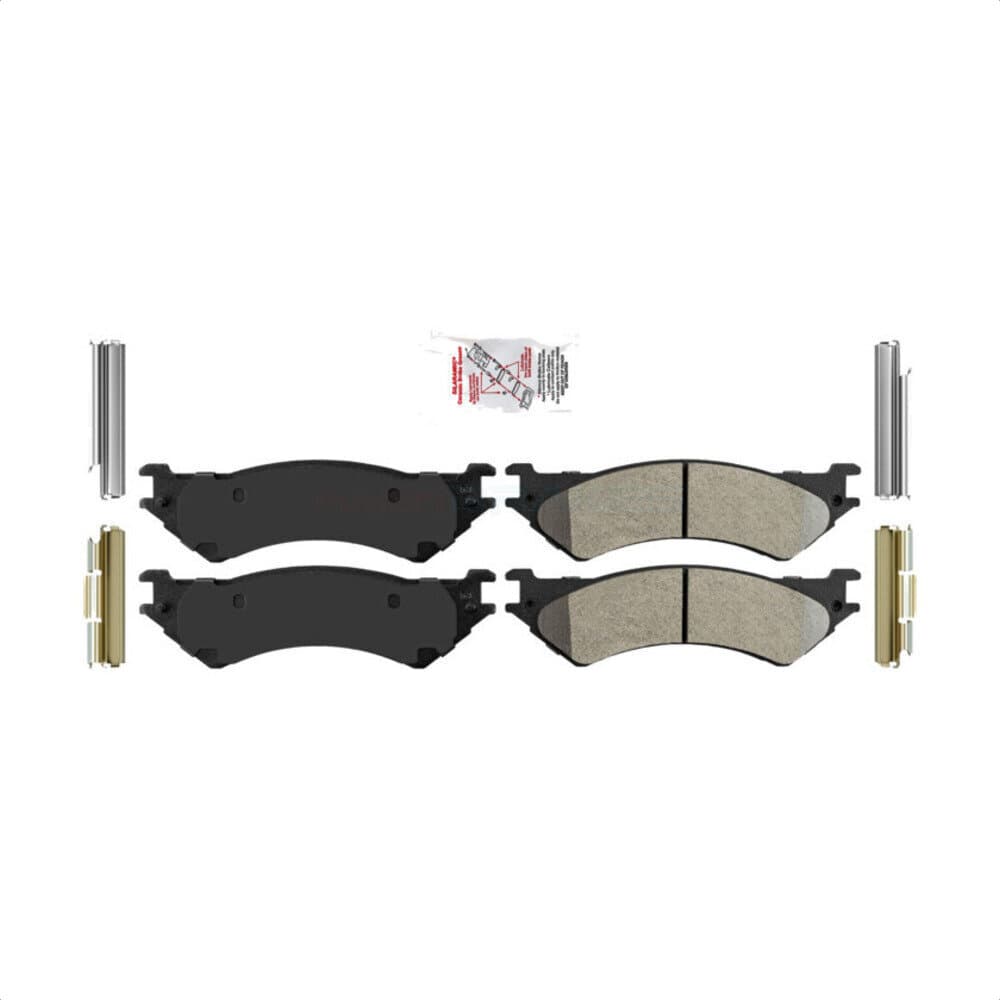 AmeriBRAKES - NWF-PRM802 - Rear Disc Brake Pad image 1