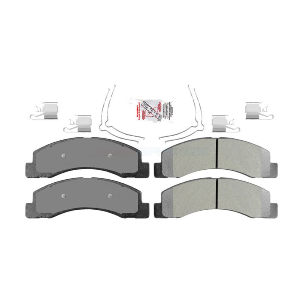 AmeriBRAKES - NWF-PRM824 - Front Disc Brake Pad image 1
