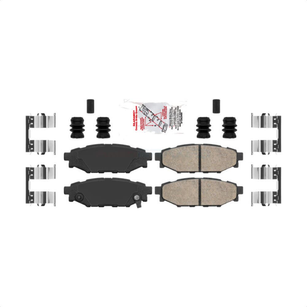 AmeriBRAKES - NWF-PTC1114 - Rear Disc Brake Pad image 1