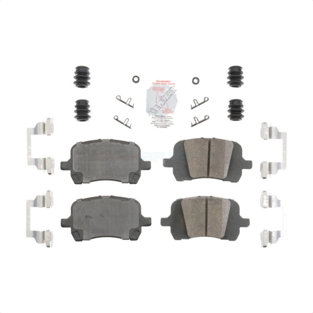 AmeriBRAKES - NWF-PTC1160 - Front Disc Brake Pad image 1