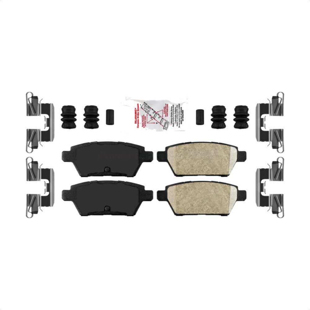 AmeriBRAKES - NWF-PTC1161 - Rear Disc Brake Pad image 1