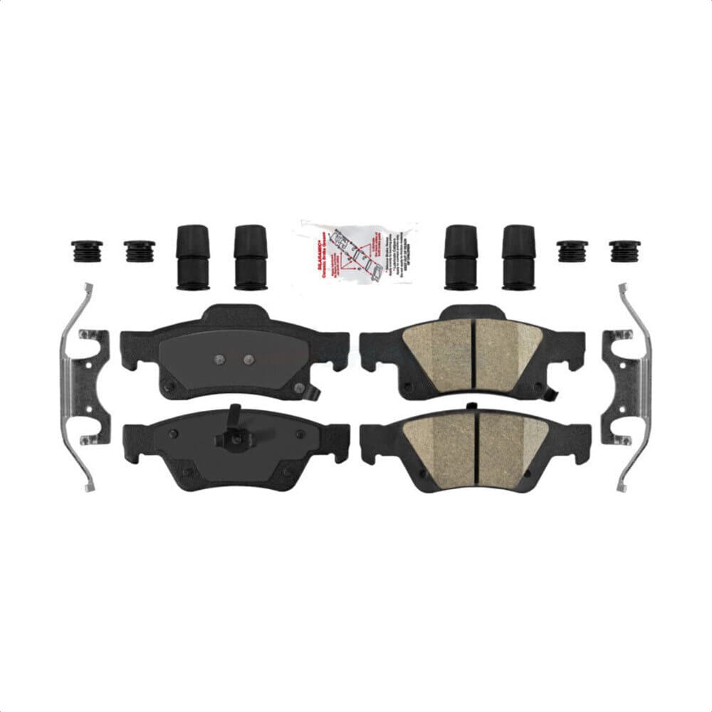 AmeriBRAKES - NWF-PTC1498 - Rear Disc Brake Pad image 1