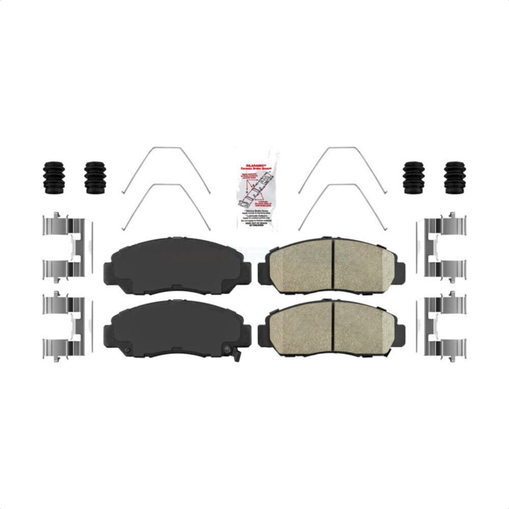AmeriBRAKES - NWF-PTC1608 - Front Disc Brake Pad image 1