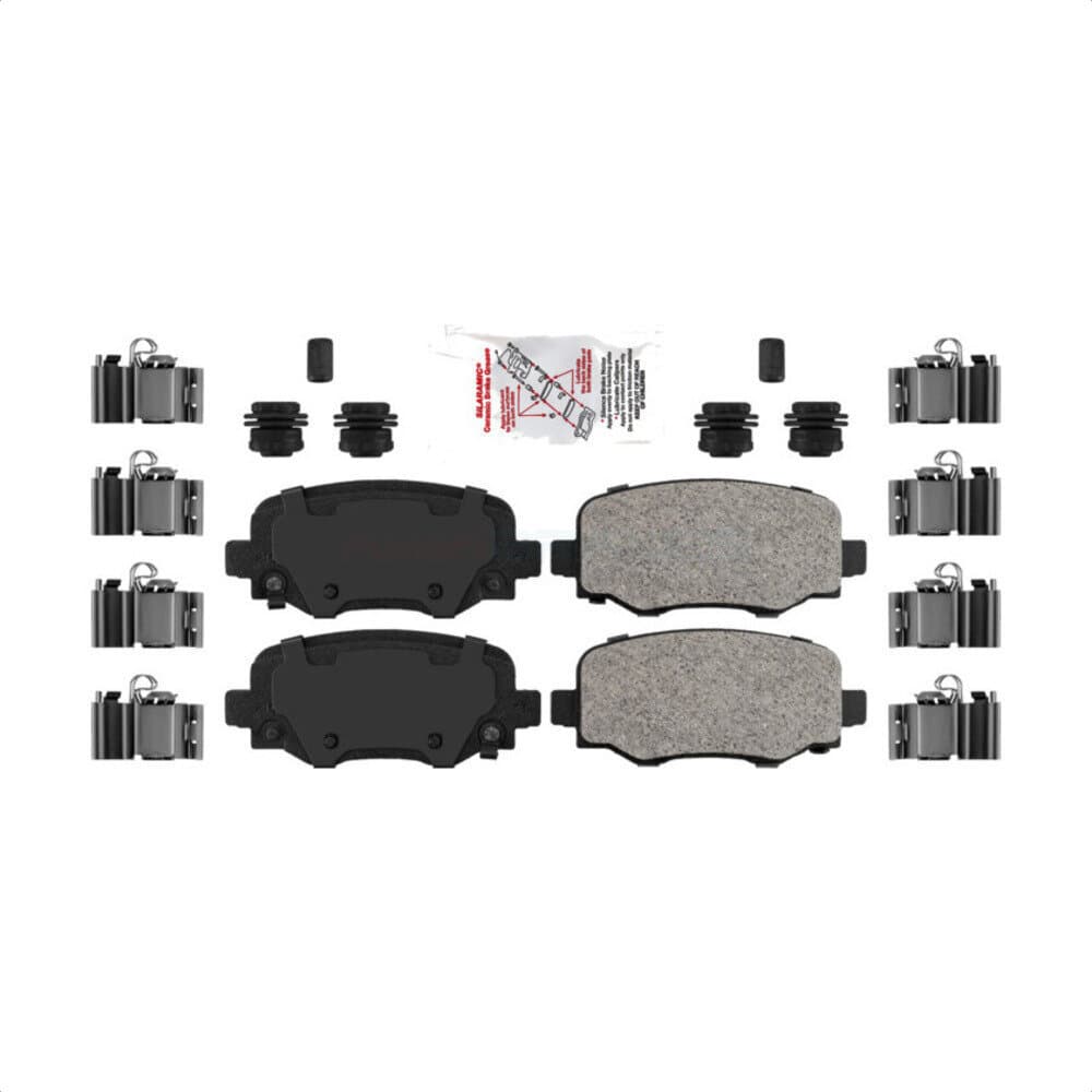 AmeriBRAKES - NWF-PTC1734 - Rear Disc Brake Pad image 1