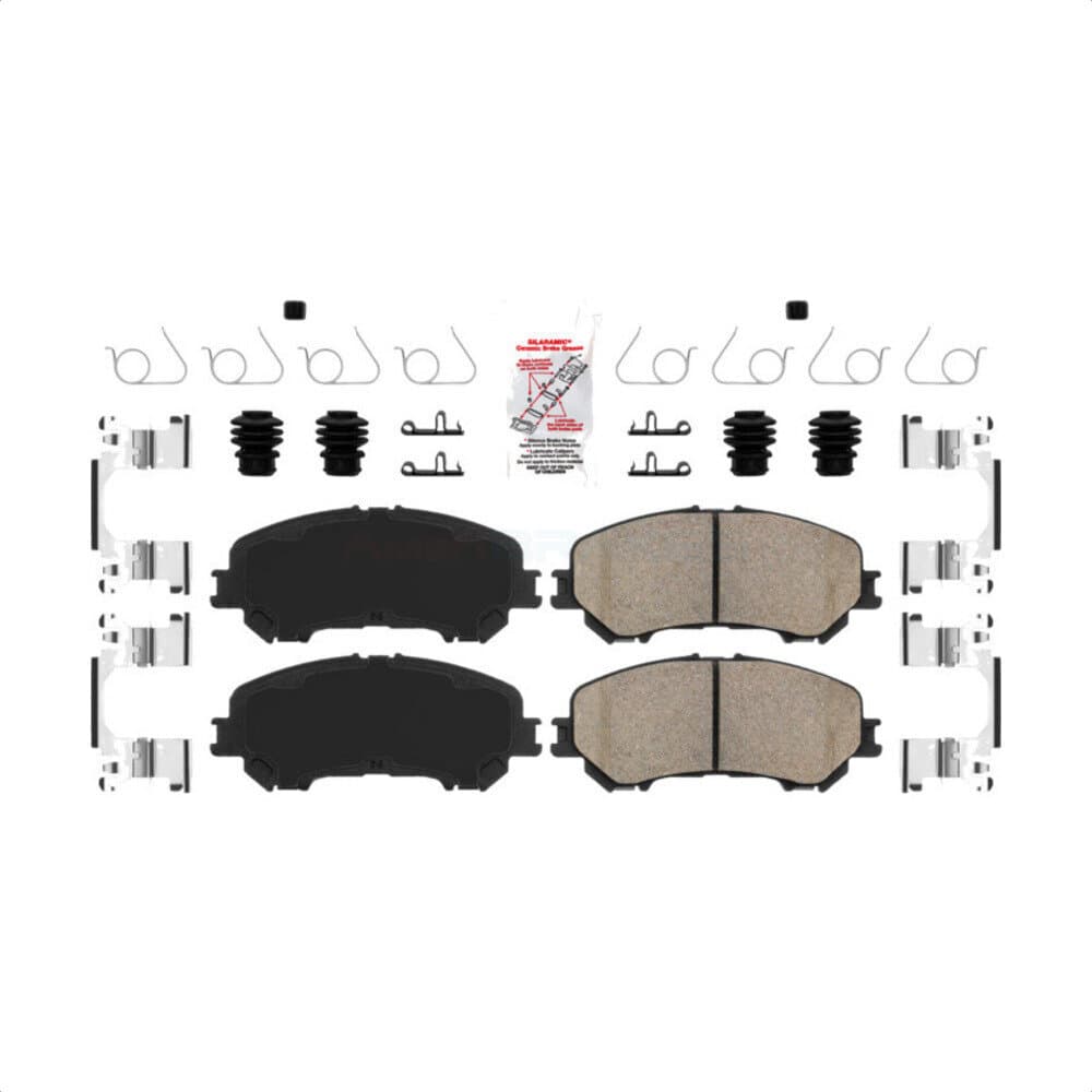 AmeriBRAKES - NWF-PTC1737 - Front Disc Brake Pad image 1