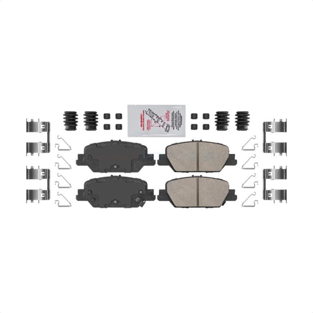 AmeriBRAKES - NWF-PTC2037 - Rear Disc Brake Pad image 1