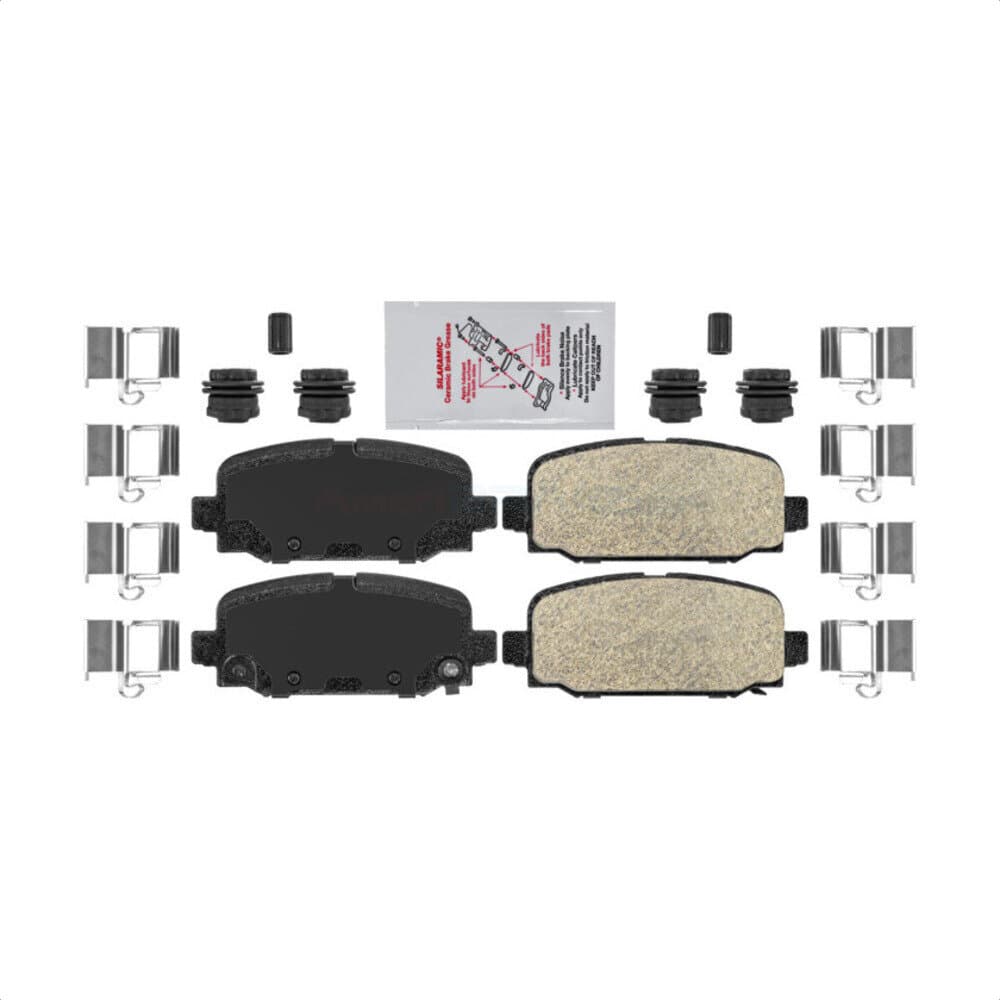 AmeriBRAKES - NWF-PTC2081 - Rear Disc Brake Pad image 1