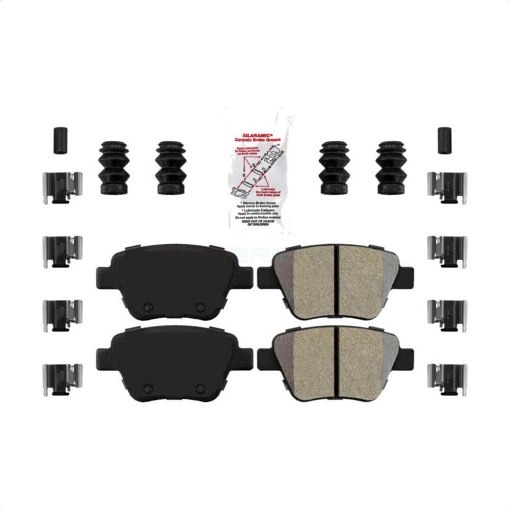 AmeriBRAKES - NWF-PTM1456 - Rear Disc Brake Pad image 1