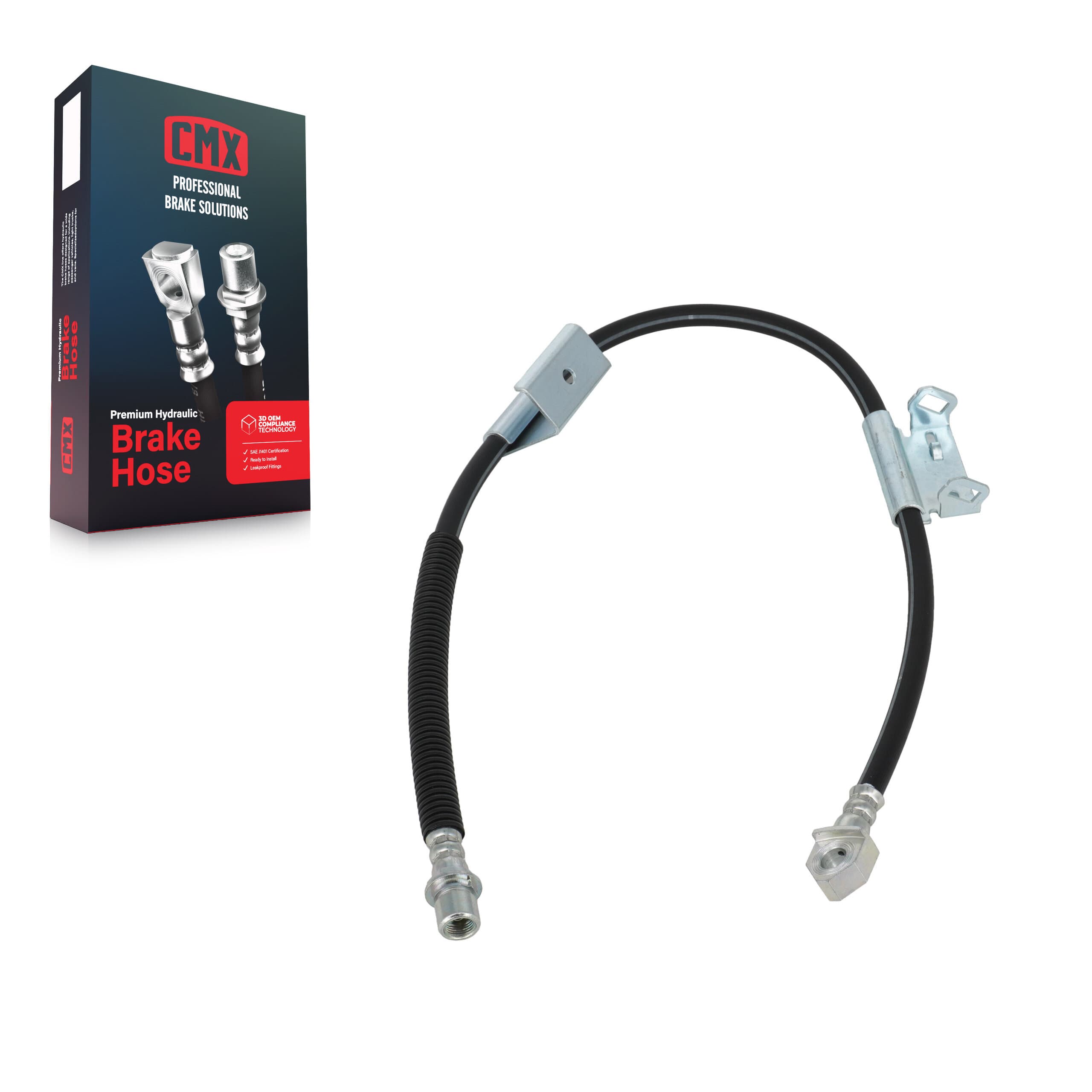 CMX - 12-H381299 - Front Right Brake Hydraulic Hose image 1