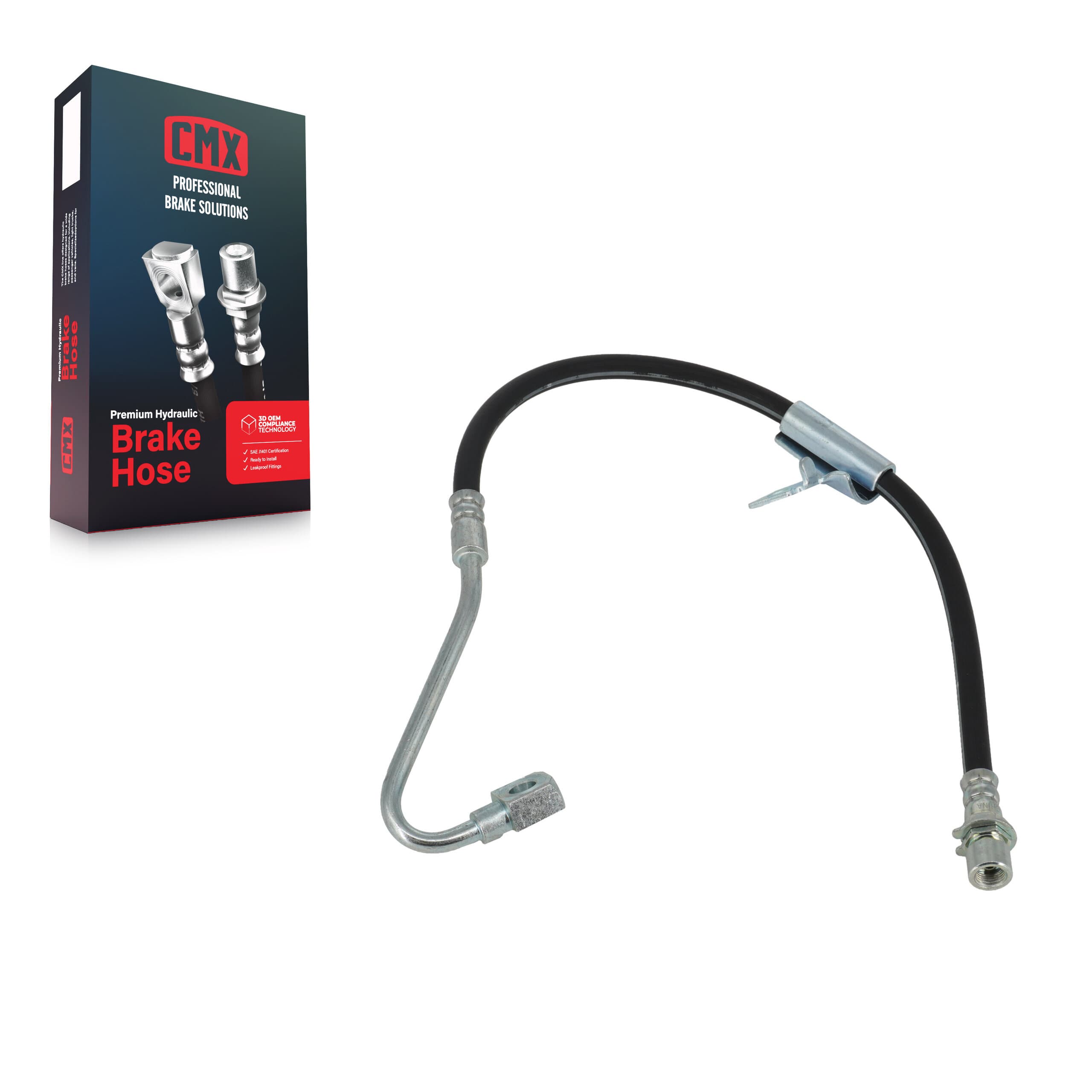 CMX - 12-H381344 - Front Left Brake Hydraulic Hose image 1