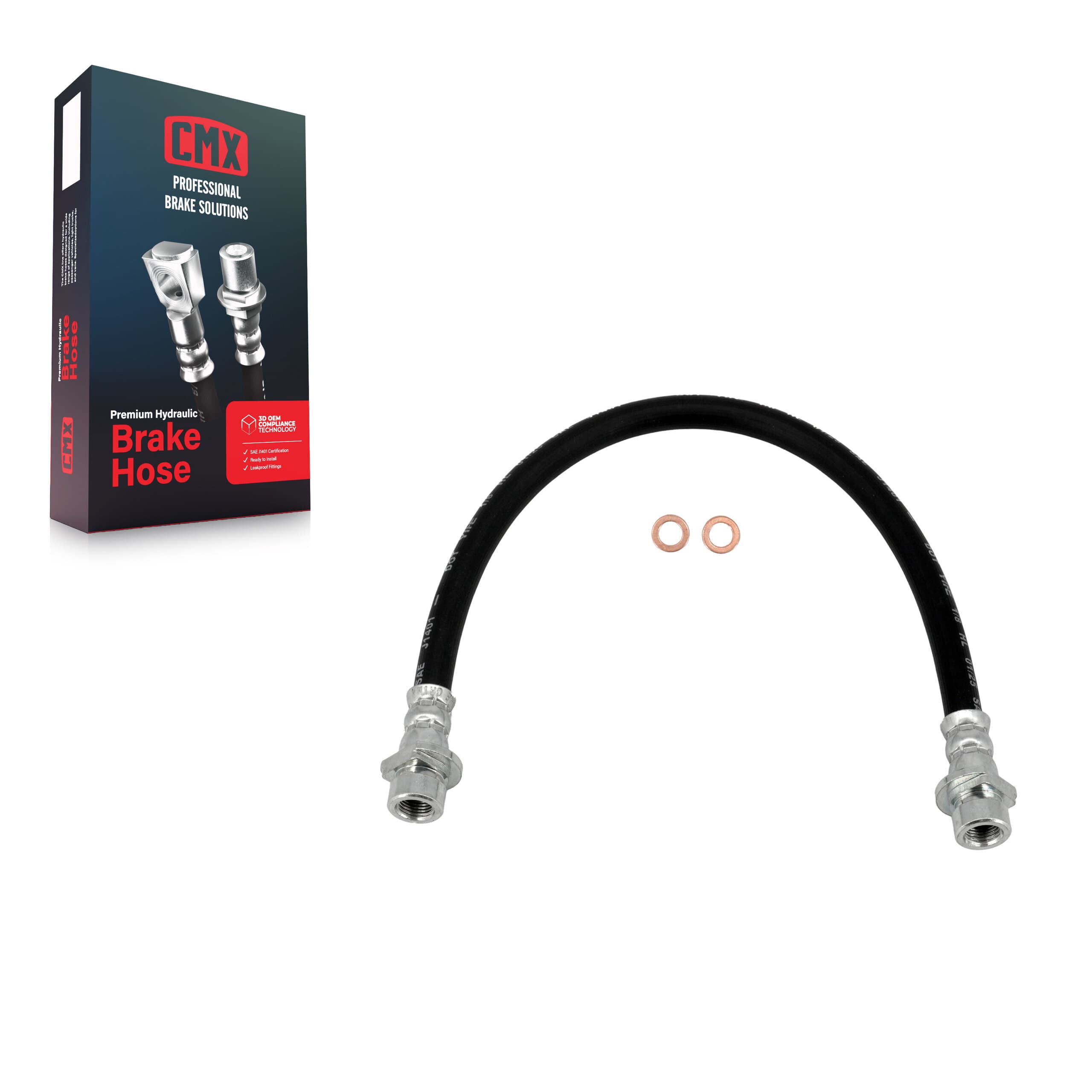 CMX - 12-H620019 - Rear Inner Brake Hydraulic Hose image 1