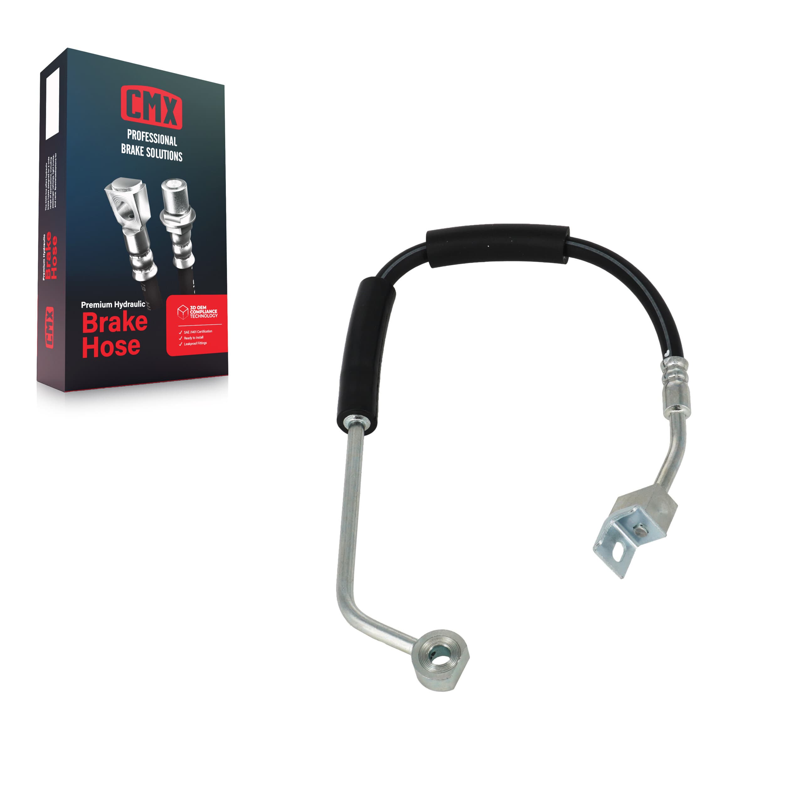 CMX - 12-H620190 - Front Right Brake Hydraulic Hose image 1