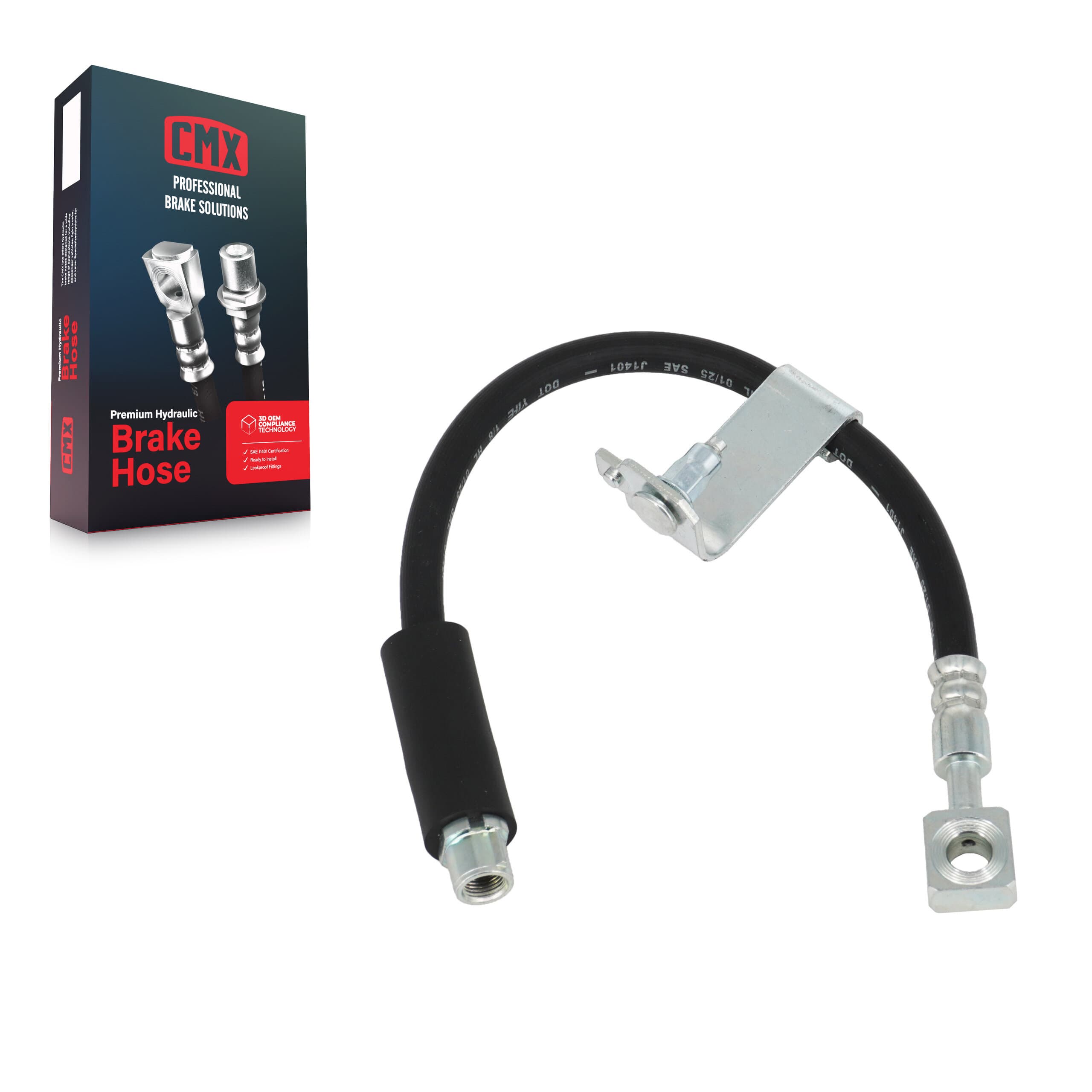 CMX - 12-H620474 - Front Left Brake Hydraulic Hose image 1