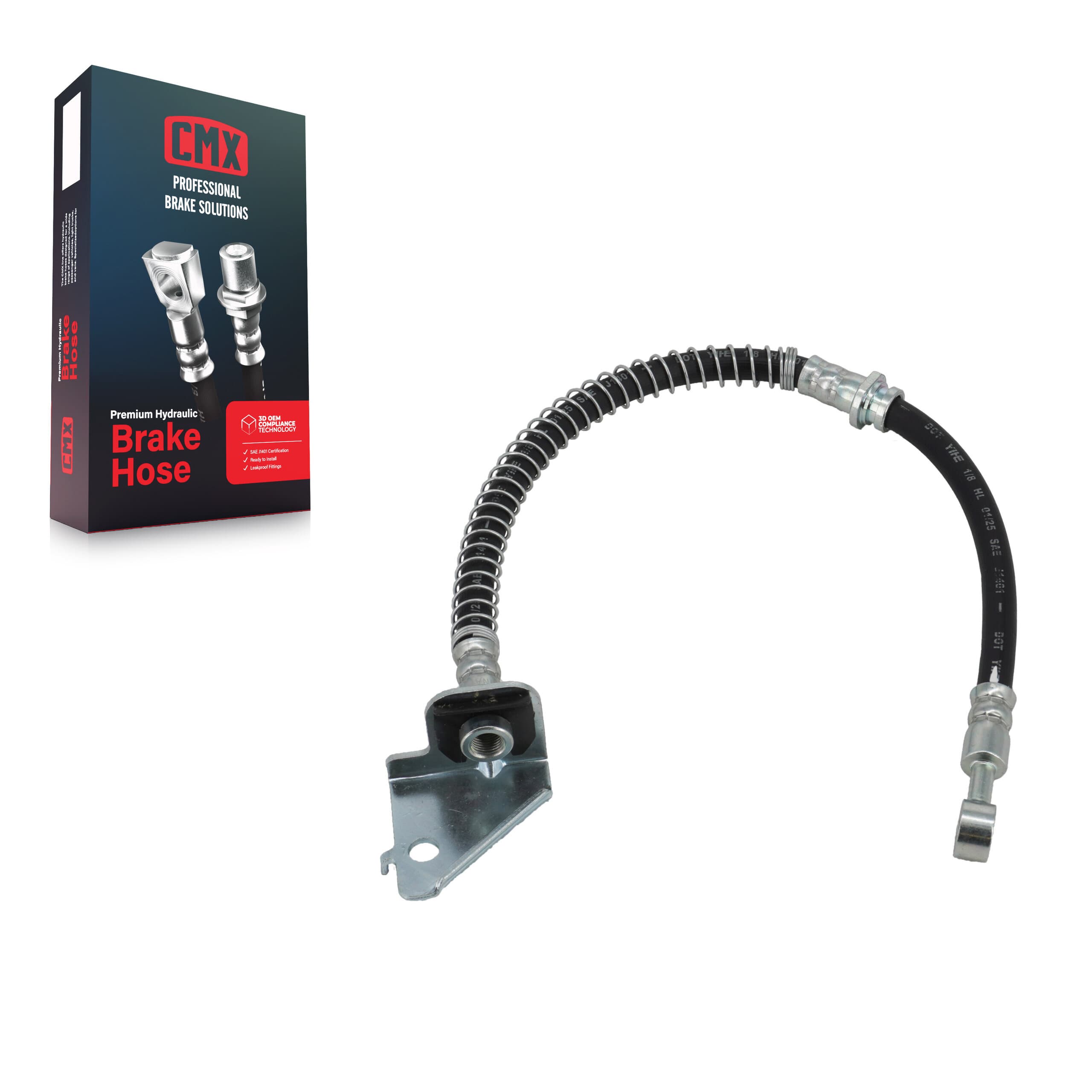 CMX - 12-H620599 - Front Right Brake Hydraulic Hose image 1