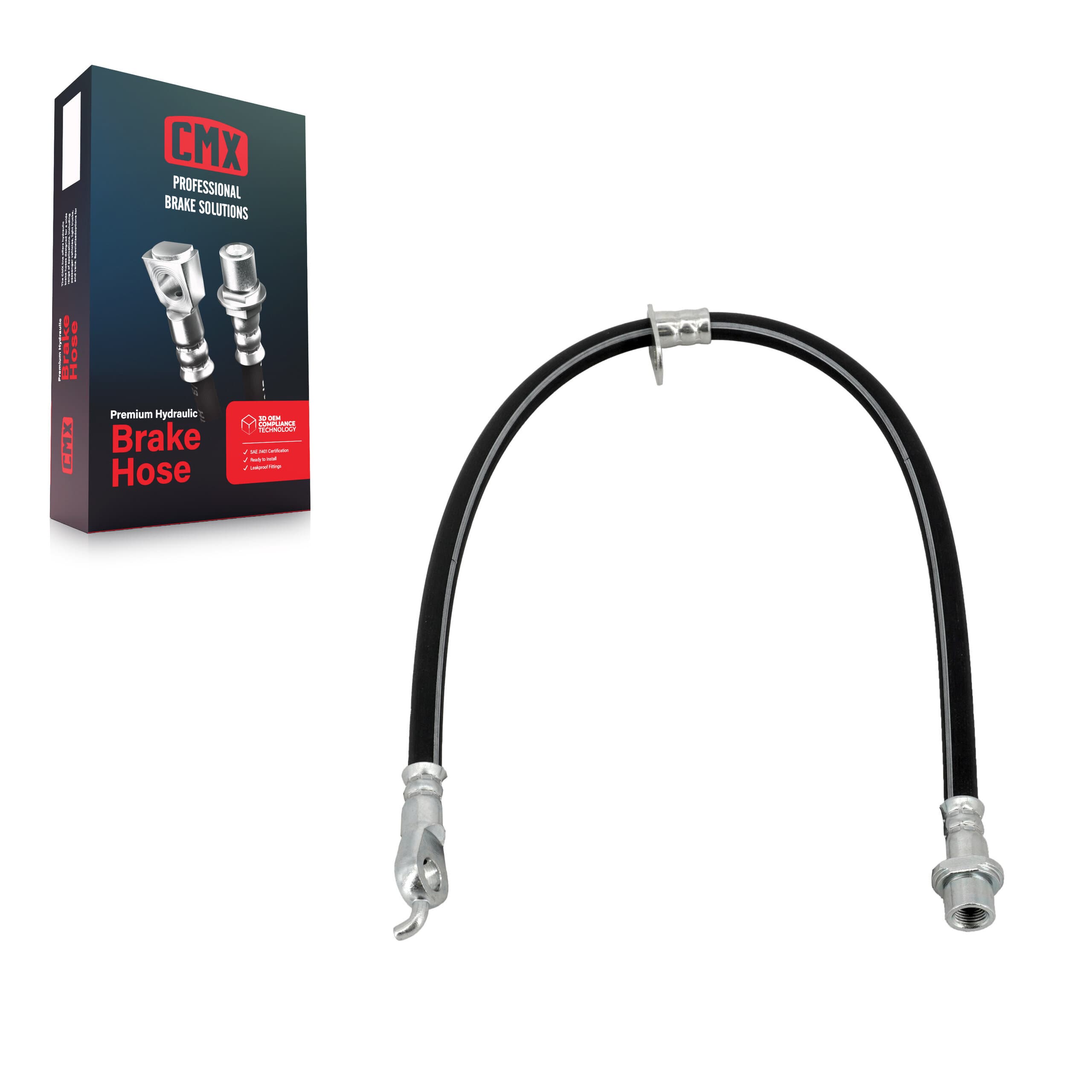 CMX - 12-H620639 - Front Right Brake Hydraulic Hose image 1