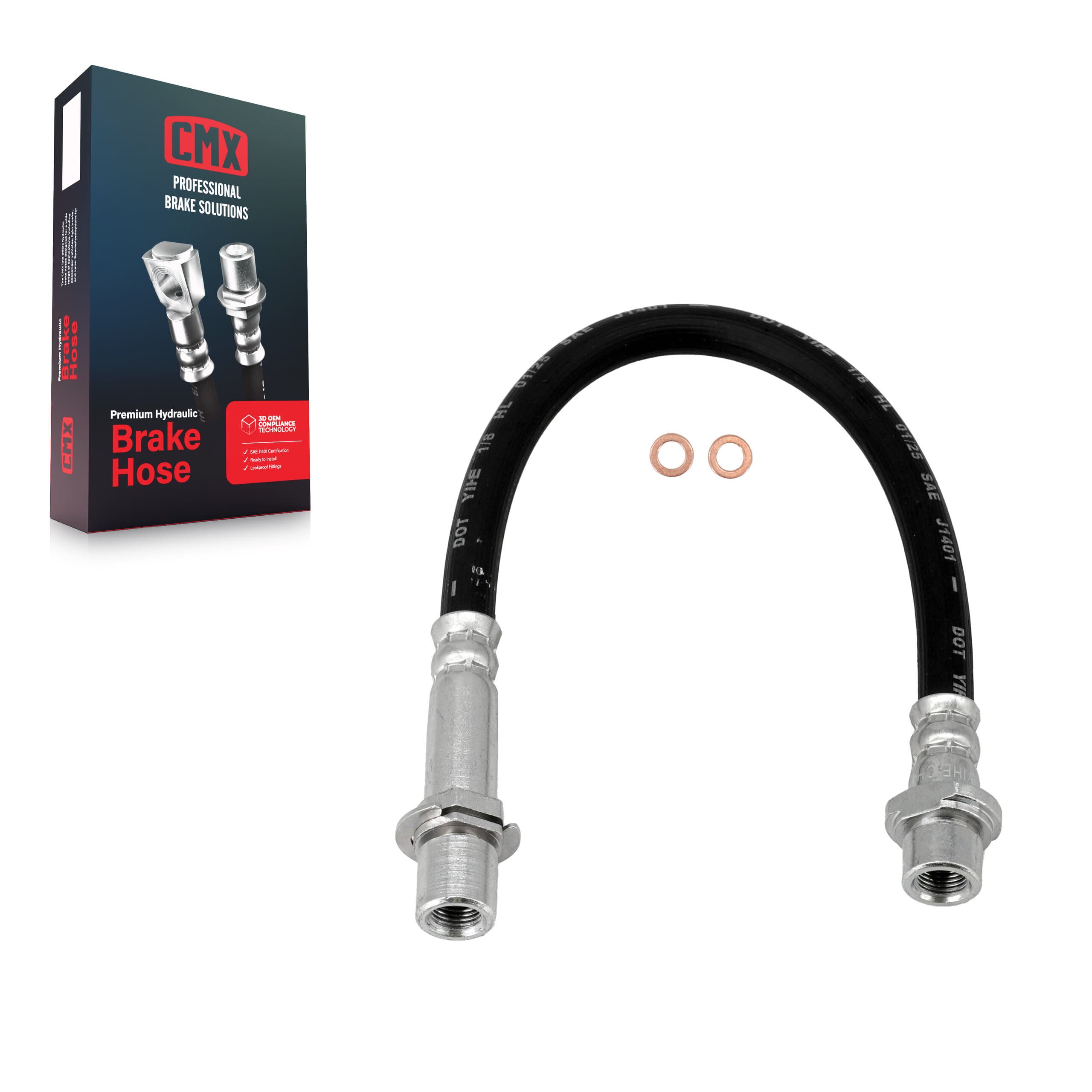 CMX - 12-H620665 - Rear Inner Brake Hydraulic Hose image 1