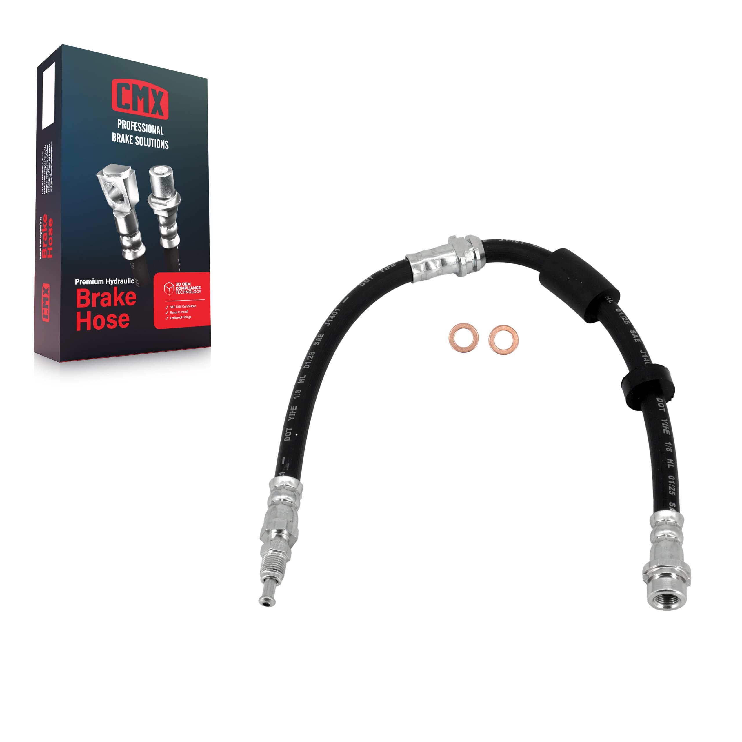 CMX - 12-H620685 - Front Brake Hydraulic Hose image 1