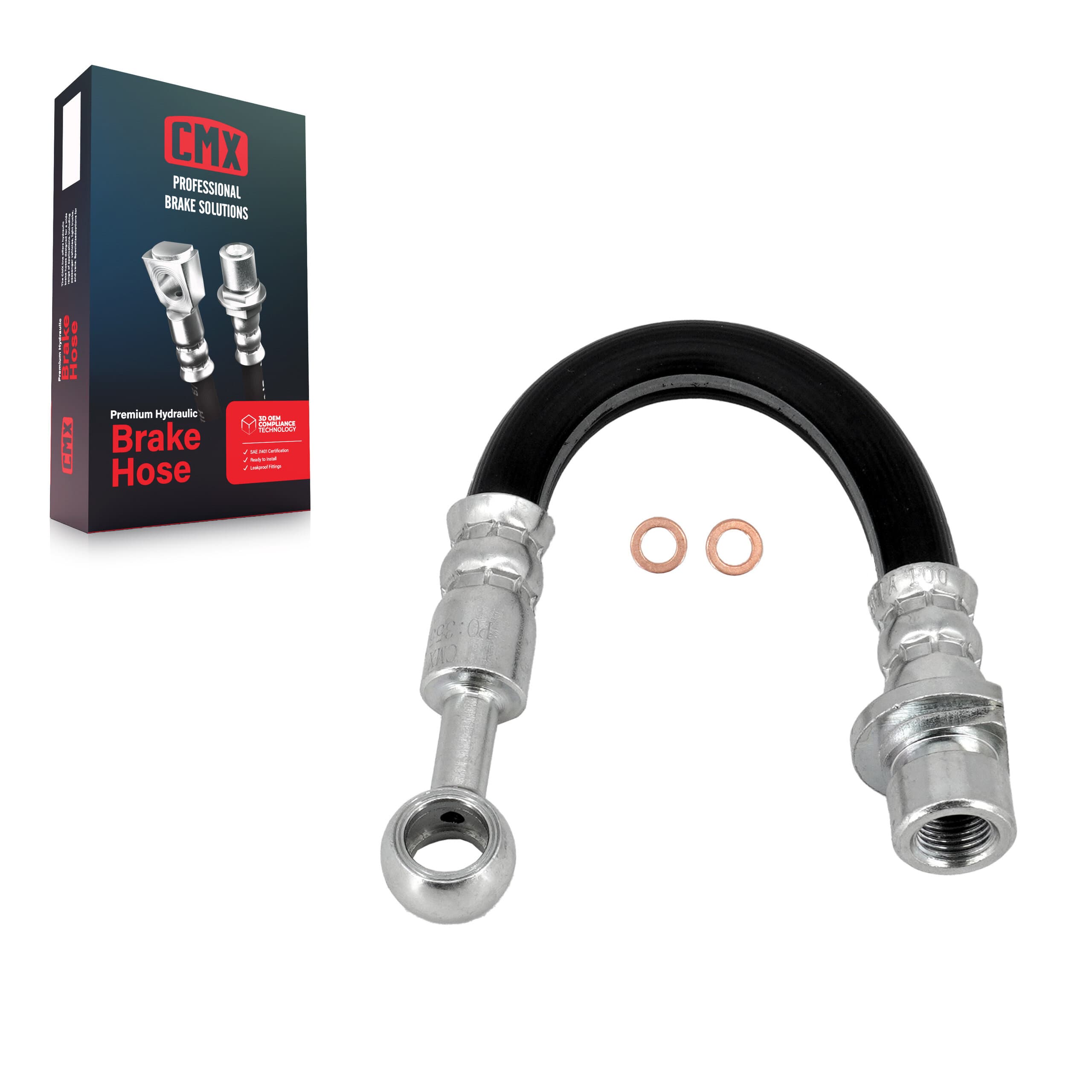 CMX - 12-H620747 - Rear Outer Brake Hydraulic Hose image 1