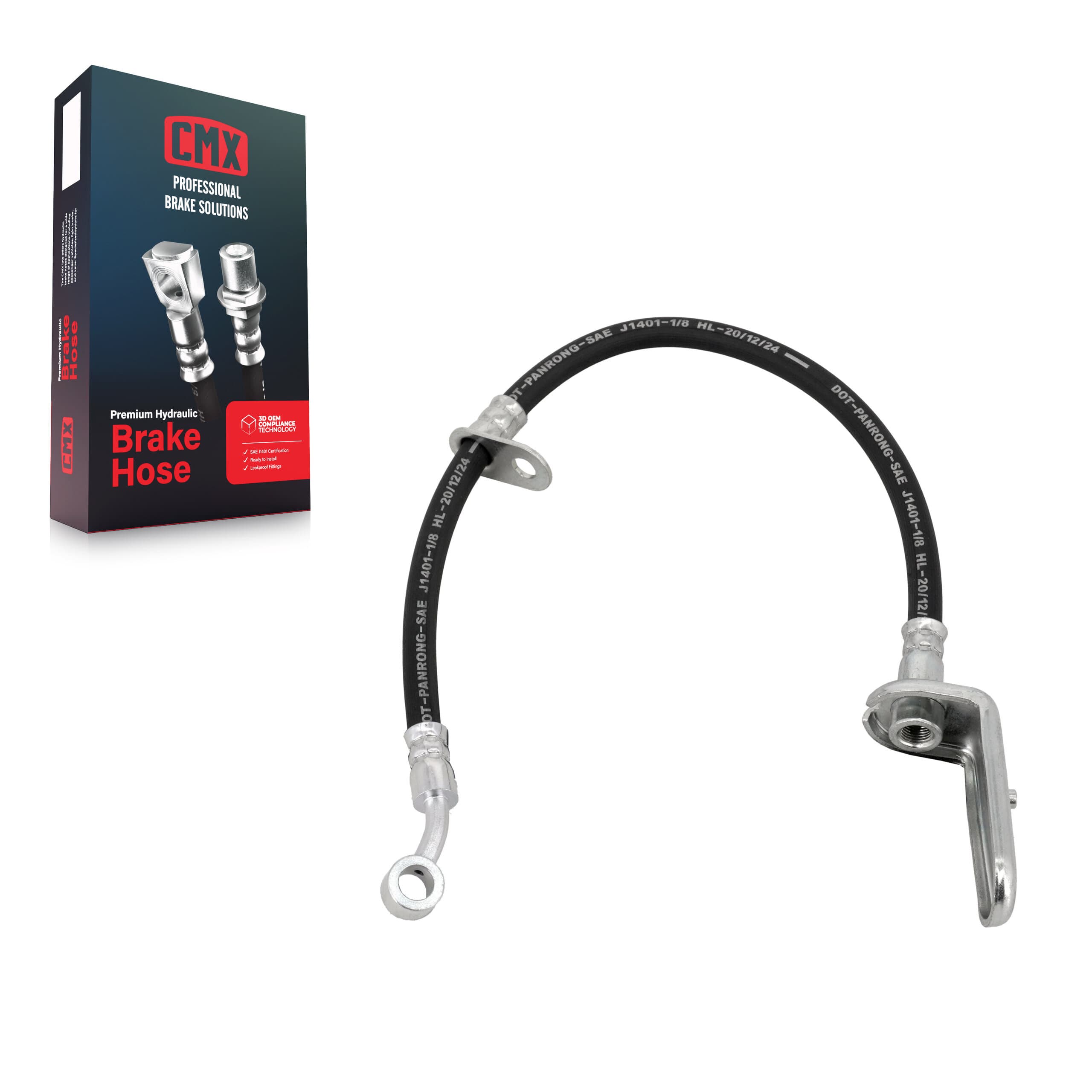 CMX - 12-H620751 - Rear Left Brake Hydraulic Hose image 1