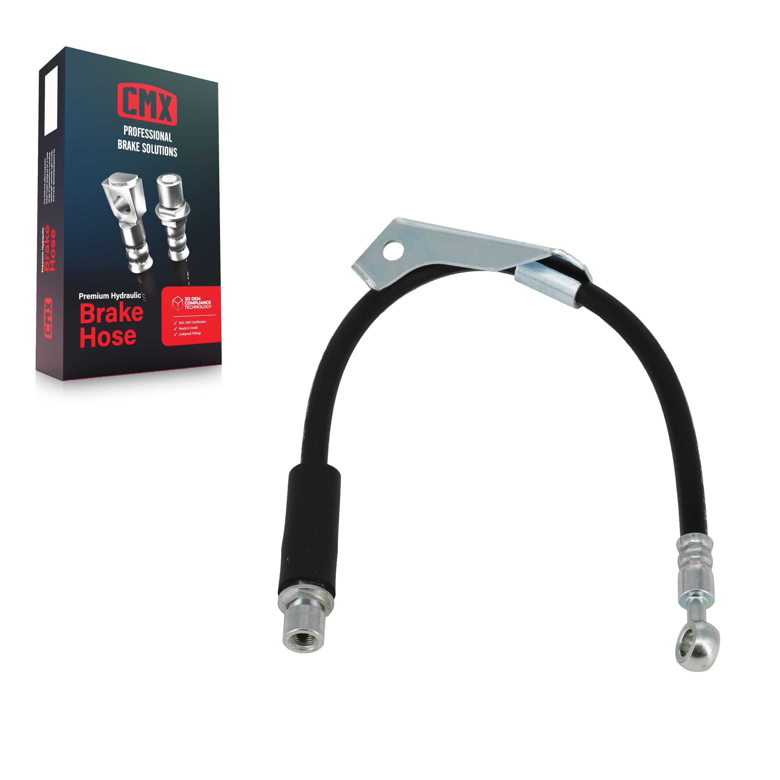 CMX - 12-H620793 - Front Left Brake Hydraulic Hose image 1