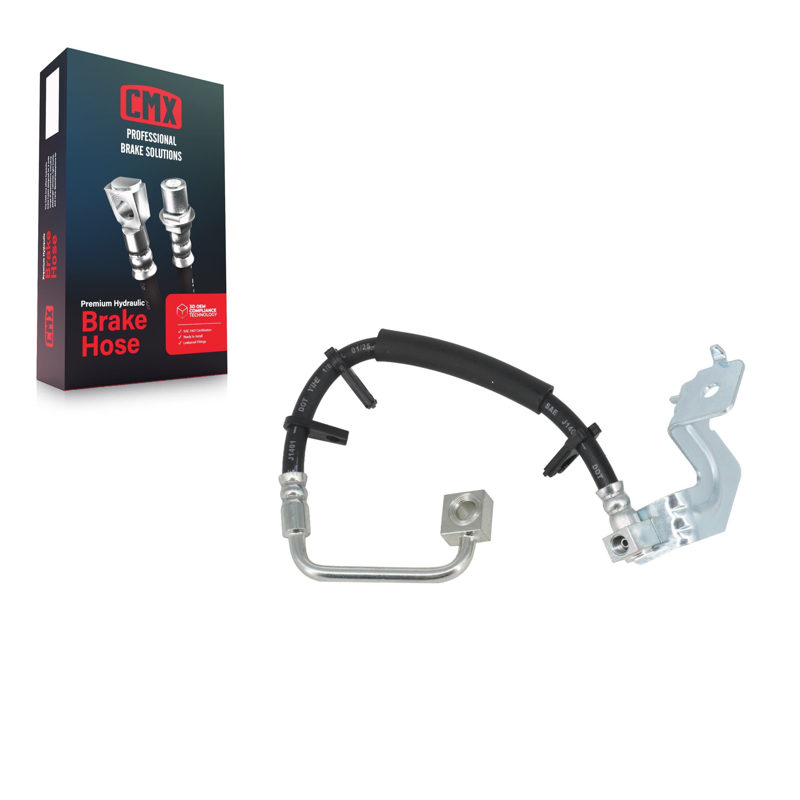 CMX - 12-H620885 - Rear Left Brake Hydraulic Hose image 1