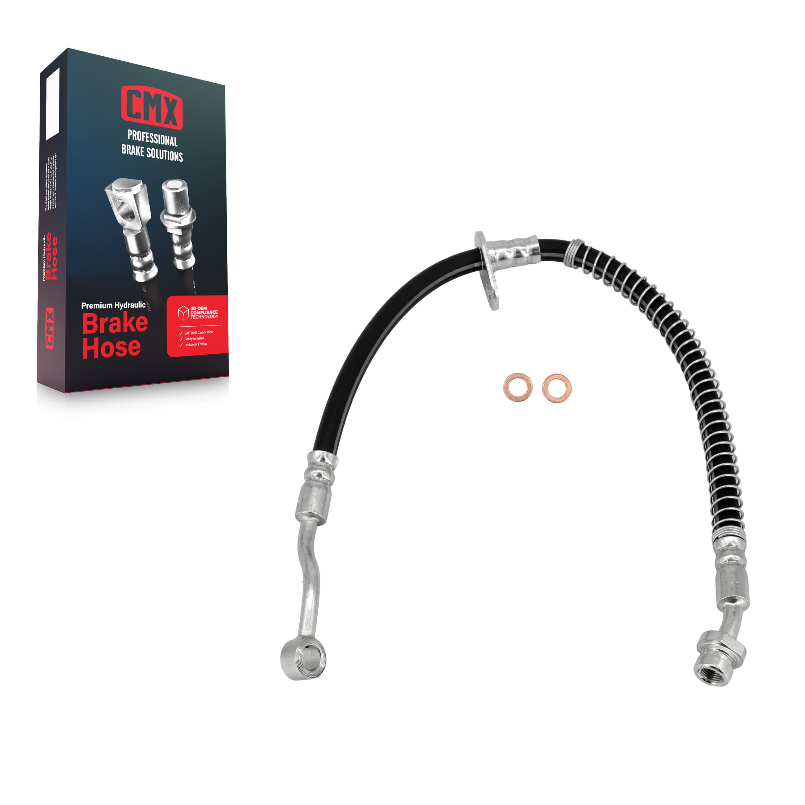 CMX - 12-H620953 - Front Right Brake Hydraulic Hose image 1
