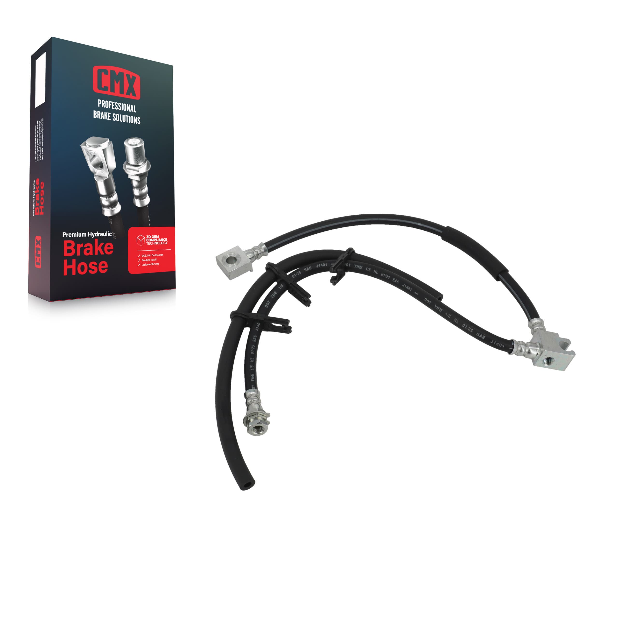 CMX - 12-H620994 - Rear Left Brake Hydraulic Hose image 1