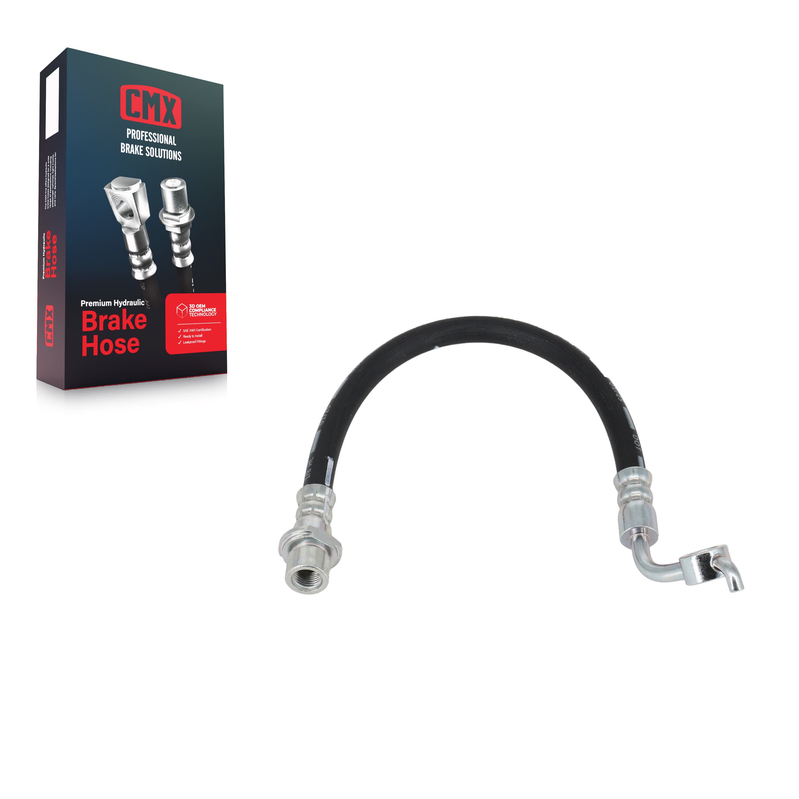 CMX - 12-H621071 - Rear Left Brake Hydraulic Hose image 1