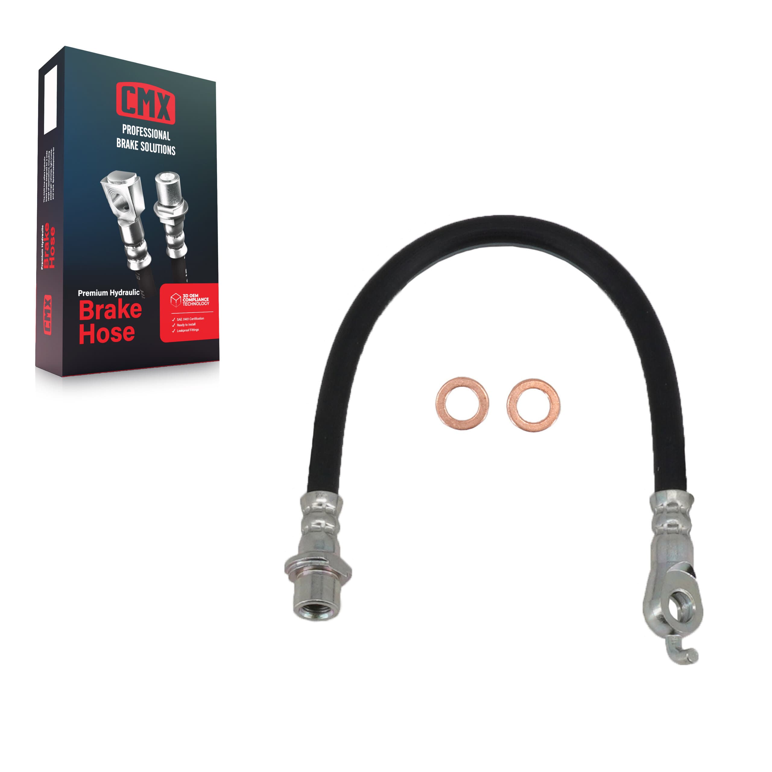 CMX - 12-H621125 - Rear Outer Brake Hydraulic Hose image 1