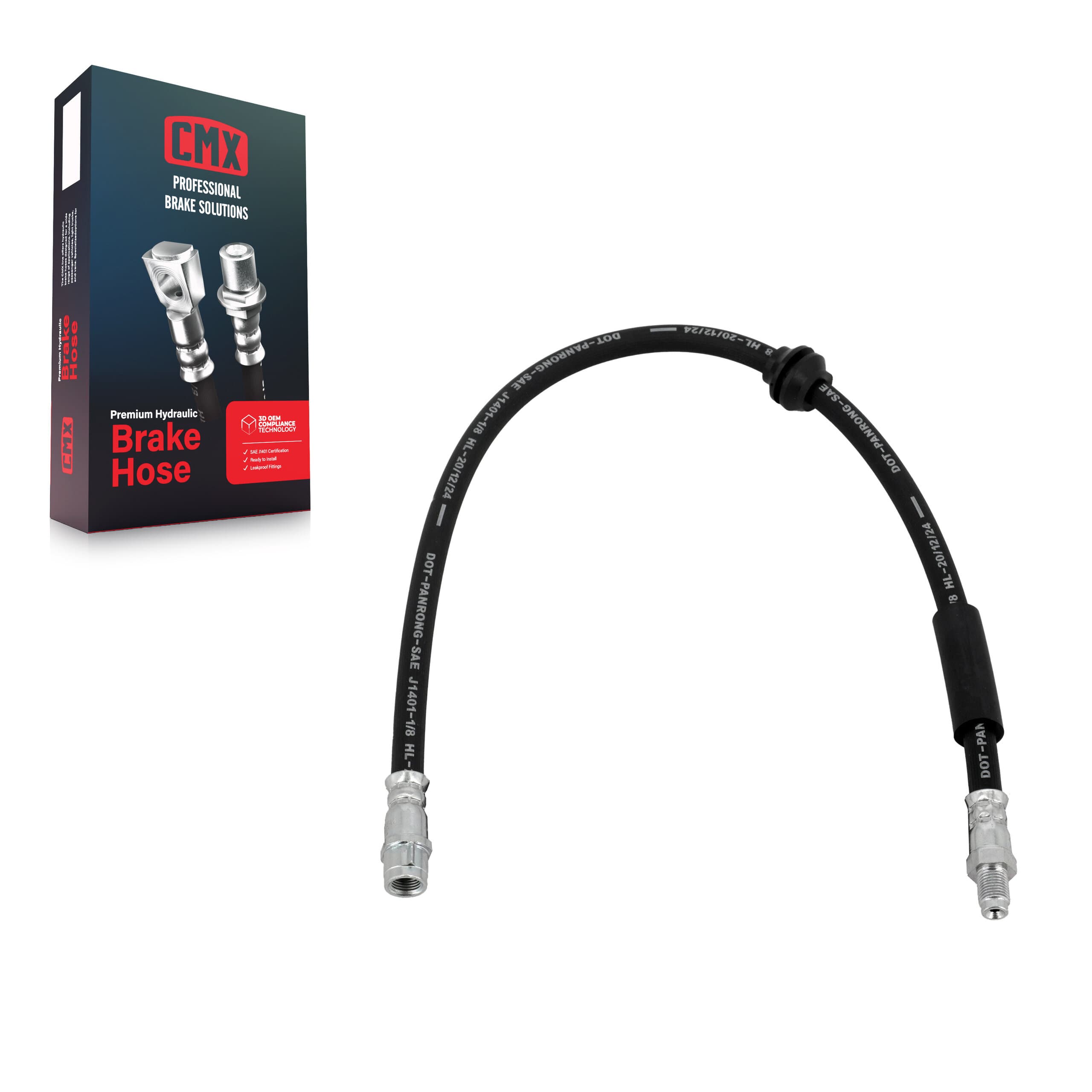 CMX - 12-H621187 - Front Brake Hydraulic Hose image 1