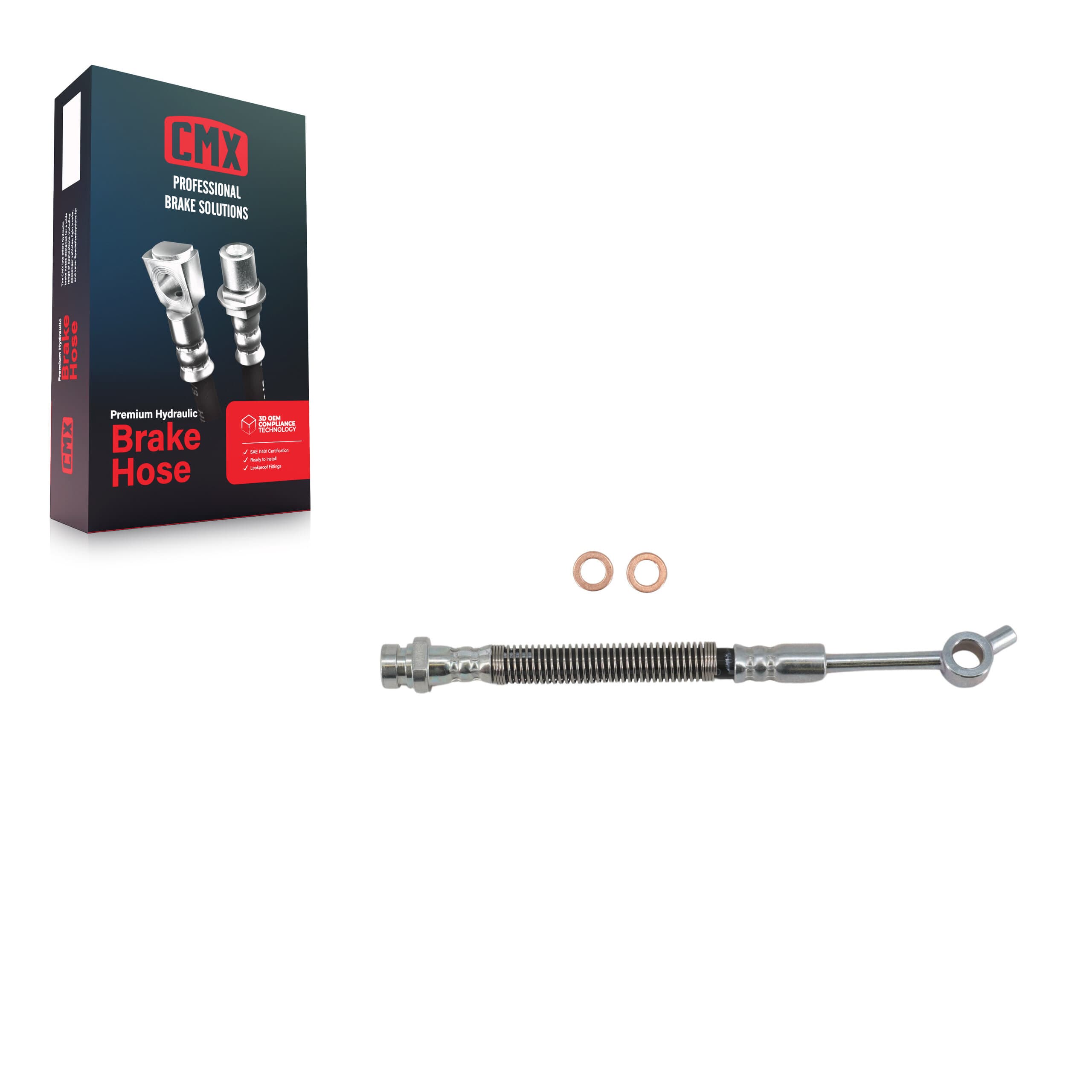 CMX - 12-H621378 - Rear Outer Brake Hydraulic Hose image 1