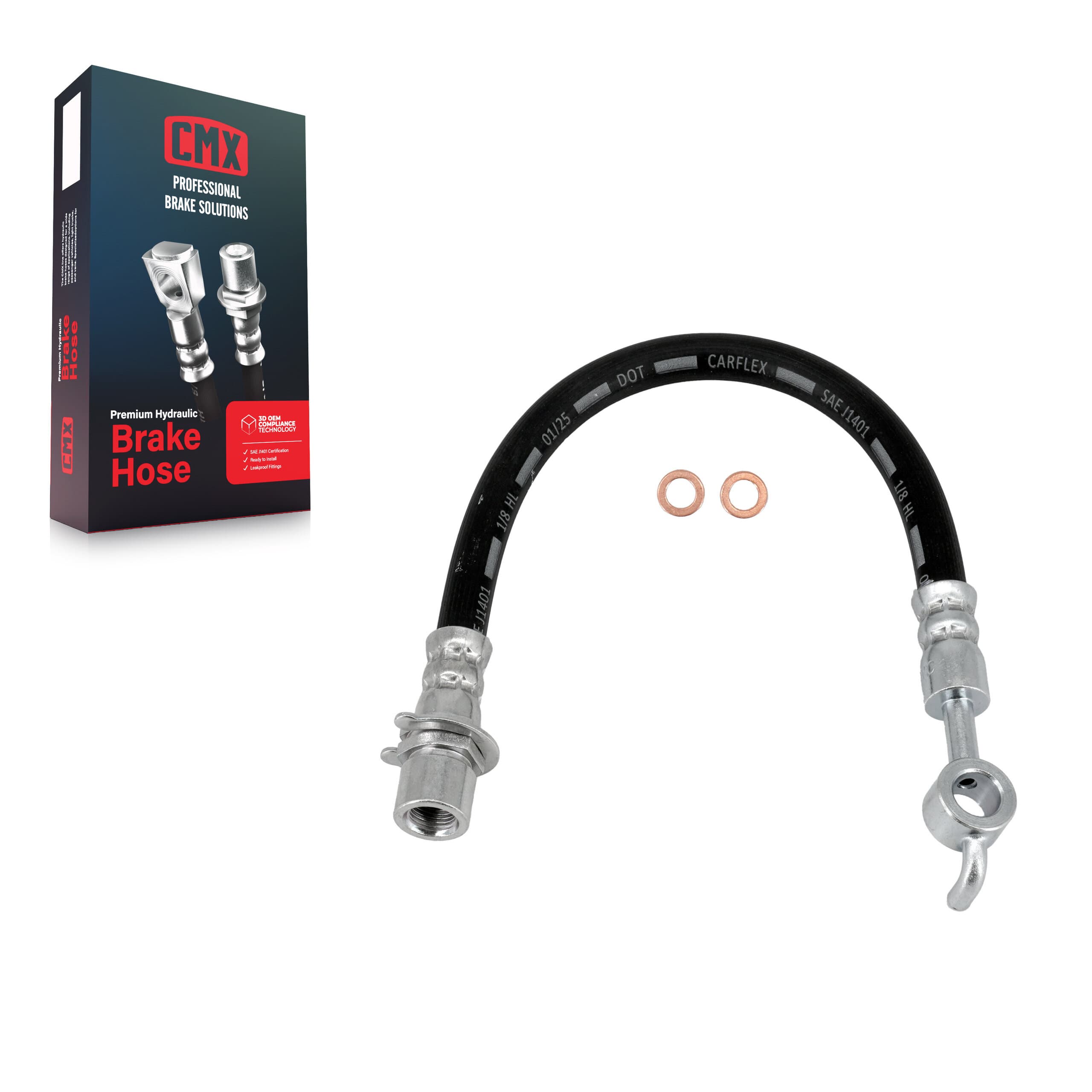 CMX - 12-H621455 - Rear Brake Hydraulic Hose image 1