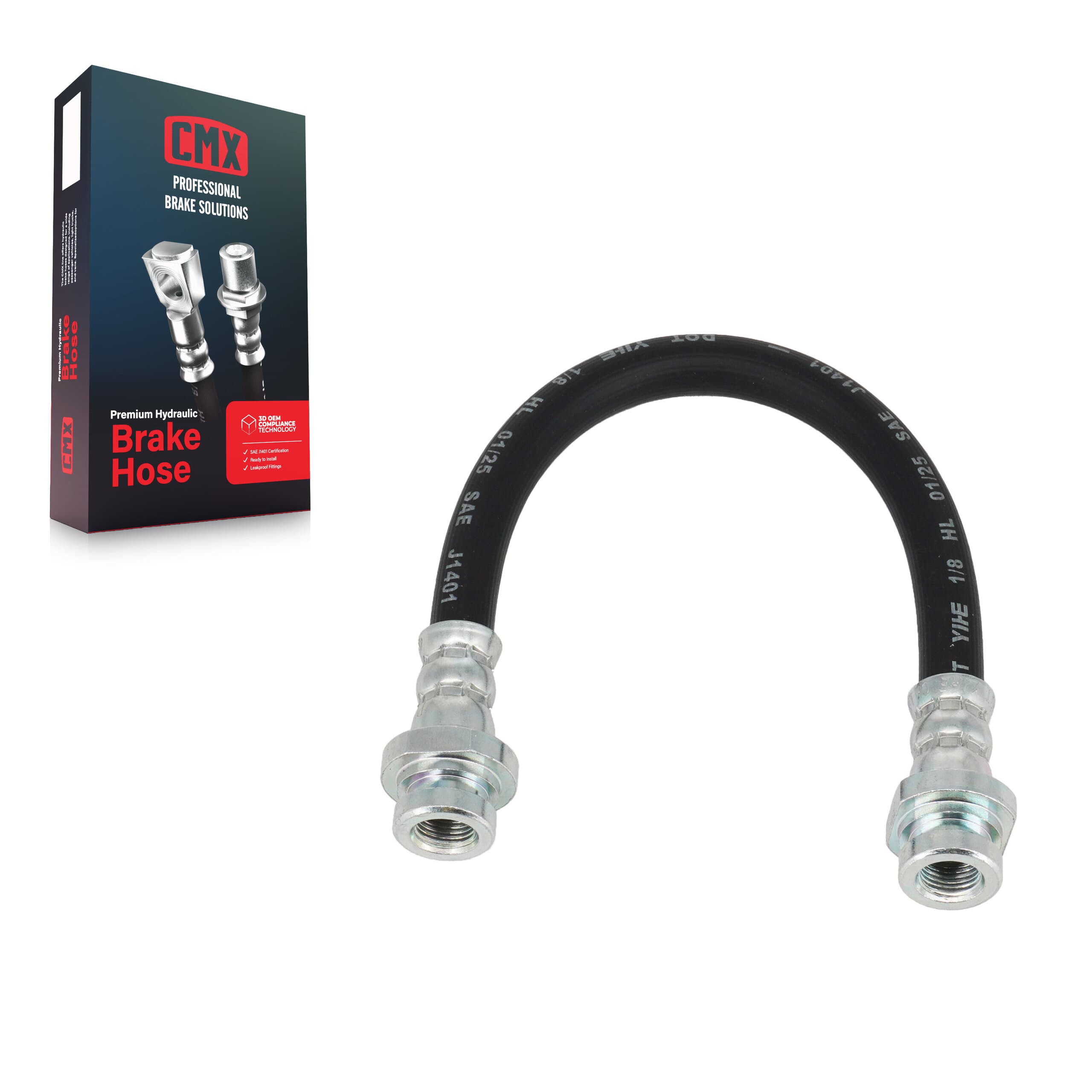 CMX - 12-H621586 - Rear Inner Brake Hydraulic Hose image 1